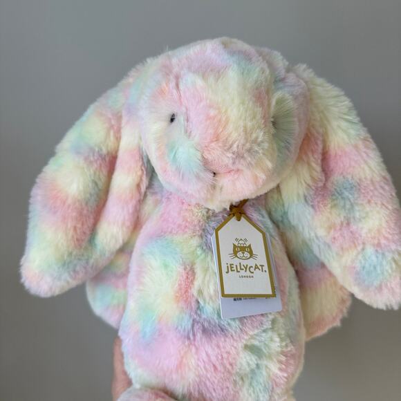 Jellycat China Shanghai Exclusive Luxe Lazulia Bunny Medium AUTHENTIC ‼️ - Picture 3 of 11